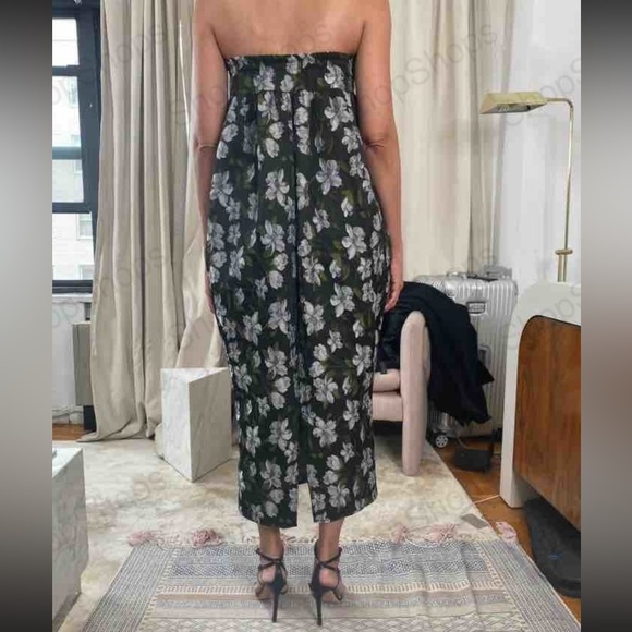 INA Jacquard Strapless Bubble Gown NWOT! - Picture 2 of 2